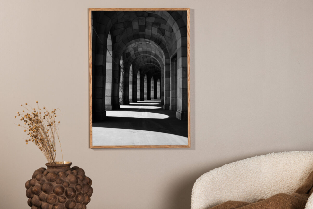 Walkway – Décoration murale – Beige – 40 x 30 cm