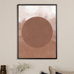 Soft shades – Décoration murale – Marron – 40 x 30 cm