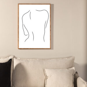 Women – Décoration murale – Noir, Blanc – 40 x 30 cm