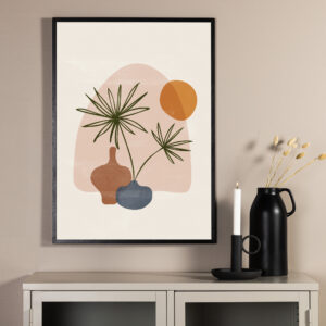 Wonderland – Décoration murale – Beige – 30 x 21 cm
