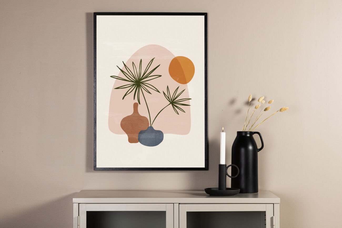Wonderland – Décoration murale – Beige – 70 x 50 cm