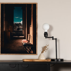Tunnel vision – Décoration murale – Marron – 30 x 21 cm
