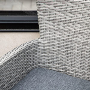 Malina – Chaise de salle à manger – Gris – 60 x 86 x 58 cm