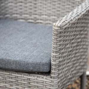 Malina – Chaise de salle à manger – Gris – 60 x 86 x 58 cm