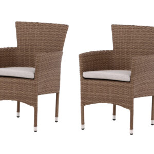 Malina – Chaise de salle à manger – Naturel – 60 x 86 x 58 cm