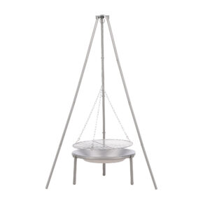 Ukunda – Brasero – Argenté – ⌀50 cm
