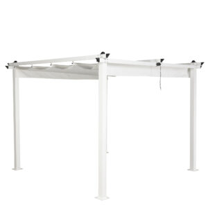 Lazio – Pergola – Blanc – 295 x 250 x 295 cm