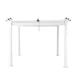Lazio – Pergola – Blanc – 295 x 250 x 295 cm