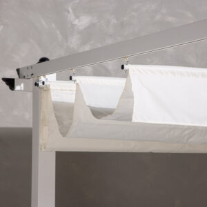 Lazio – Pergola – Blanc – 295 x 250 x 295 cm