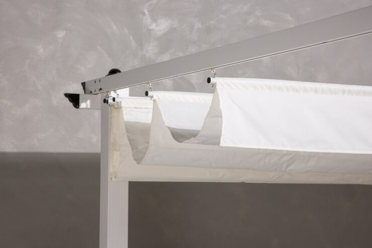 Lazio – Pergola – Blanc – 295 x 250 x 295 cm