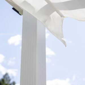 Lazio – Pergola – Blanc – 345 x 250 x 395 cm