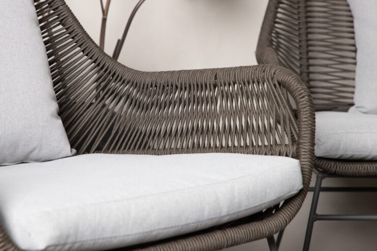 Davao – Salon canapé – Gris foncé, Gris