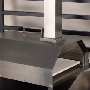 Hamnå – Pizza Oven – Argenté – 40 x 69 x 77 cm