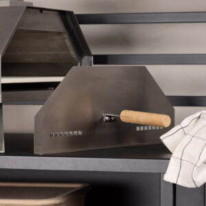 Hamnå – Pizza Oven – Argenté – 40 x 69 x 77 cm