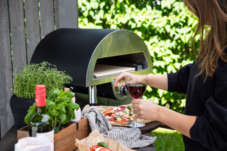 Sentosa – Pizza Oven – Noir – 49 x 39 x 52 cm