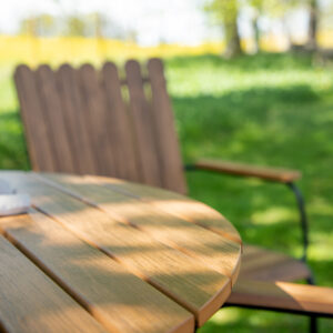 Holmsund – Ensemble repas – Noir, Naturel