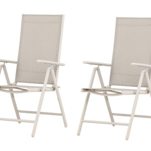 Break – Chaise de salle à manger – Beige – 62 x 108 x 55 cm