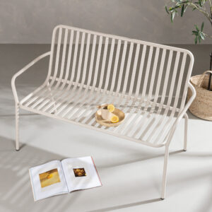 Peking – Bench Sofa – Beige – 64 x 85 x 130 cm