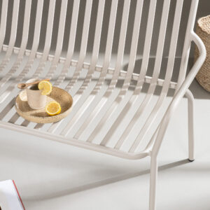 Peking – Bench Sofa – Beige – 64 x 85 x 130 cm