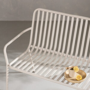 Peking – Bench Sofa – Beige – 64 x 85 x 130 cm