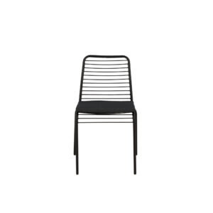 Panjin – Chaise de salle à manger – Noir – 60 x 80 x 50 cm