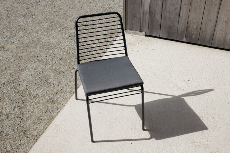 Panjin – Chaise de salle à manger – Noir – 60 x 80 x 50 cm