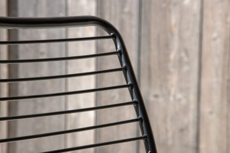 Panjin – Chaise de salle à manger – Noir – 60 x 80 x 50 cm