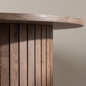 Härön – Table à manger ovale – Moka – 200 x 90 cm