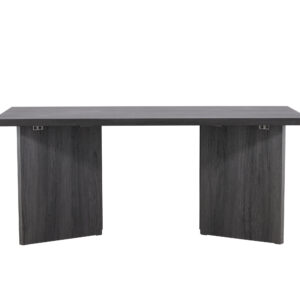 Bassholmen – Table à manger rectangulaire – Noir – 180 x 90 cm