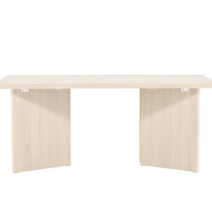 Bassholmen – Table à manger rectangulaire – Blanchi – 180 x 90 cm