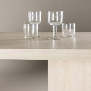 Bassholmen – Table à manger rectangulaire – Blanchi – 180 x 90 cm