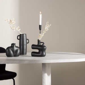 Grönvik – Table à manger ovale – Blanc – 220 x 100 cm
