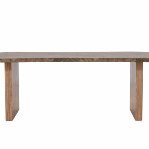 Eleonora – Table à manger ovale – Marron – 230 x 100 cm