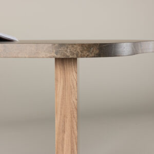 Eleonora – Table à manger ovale – Marron – 230 x 100 cm