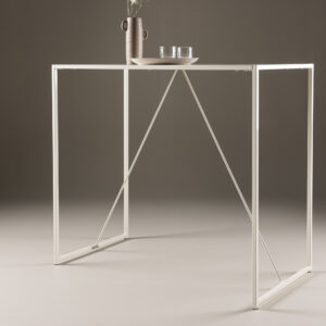 Brea – Table de bar – Beige – 120 x 60 cm