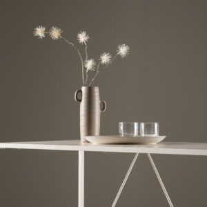 Brea – Table de bar – Beige – 120 x 60 cm