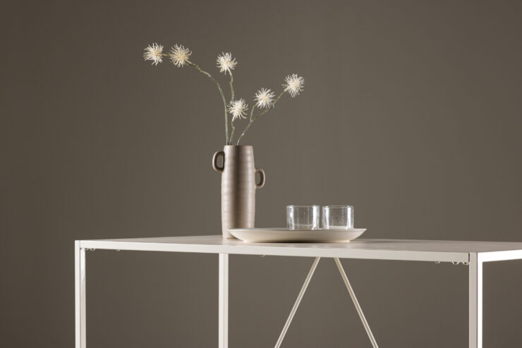 Brea – Table de bar – Beige – 120 x 60 cm
