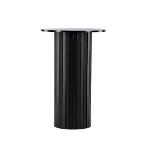 Härön – Table de bar – Noir – ⌀70 cm