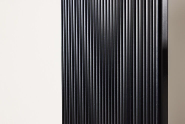Vail – Table de bar – Noir – 120 x 60 cm