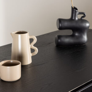 Vail – Table de bar – Noir – 120 x 60 cm
