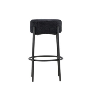 Tucson – Chaise de bar – Noir – ⌀50 cm