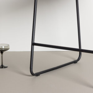 Bisbee – Chaise de bar – Noir – 50 x 85 x 41 cm
