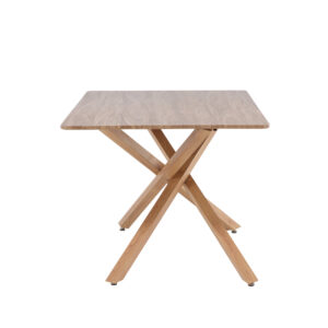Piazza – Table à manger rectangulaire – Moka – 180 x 90 cm