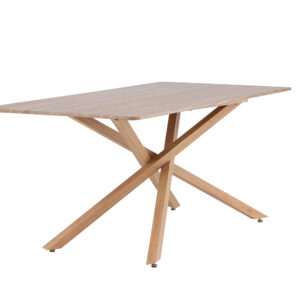 Piazza – Table à manger rectangulaire – Moka – 180 x 90 cm