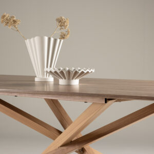 Piazza – Table à manger rectangulaire – Moka – 180 x 90 cm