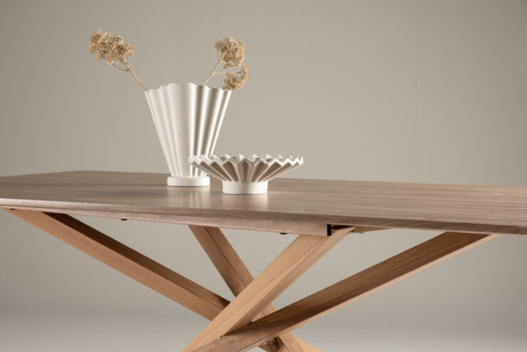 Piazza – Table à manger rectangulaire – Moka – 180 x 90 cm