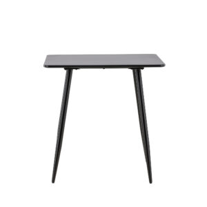 Polar – Table à manger rectangulaire – Noir – 75 x 75 cm