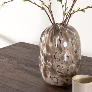 Olivia – Table à manger rectangulaire – Moka – 210 x 100 cm