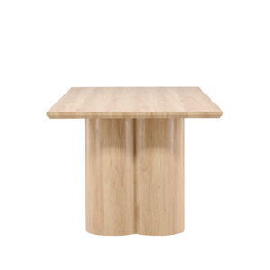Olivia – Table à manger rectangulaire – Naturel – 210 x 100 cm
