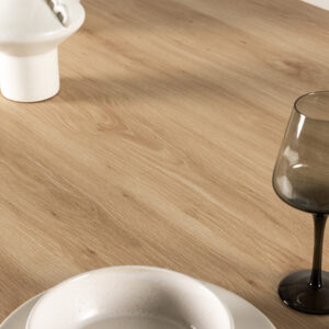 Olivia – Table à manger rectangulaire – Naturel – 210 x 100 cm